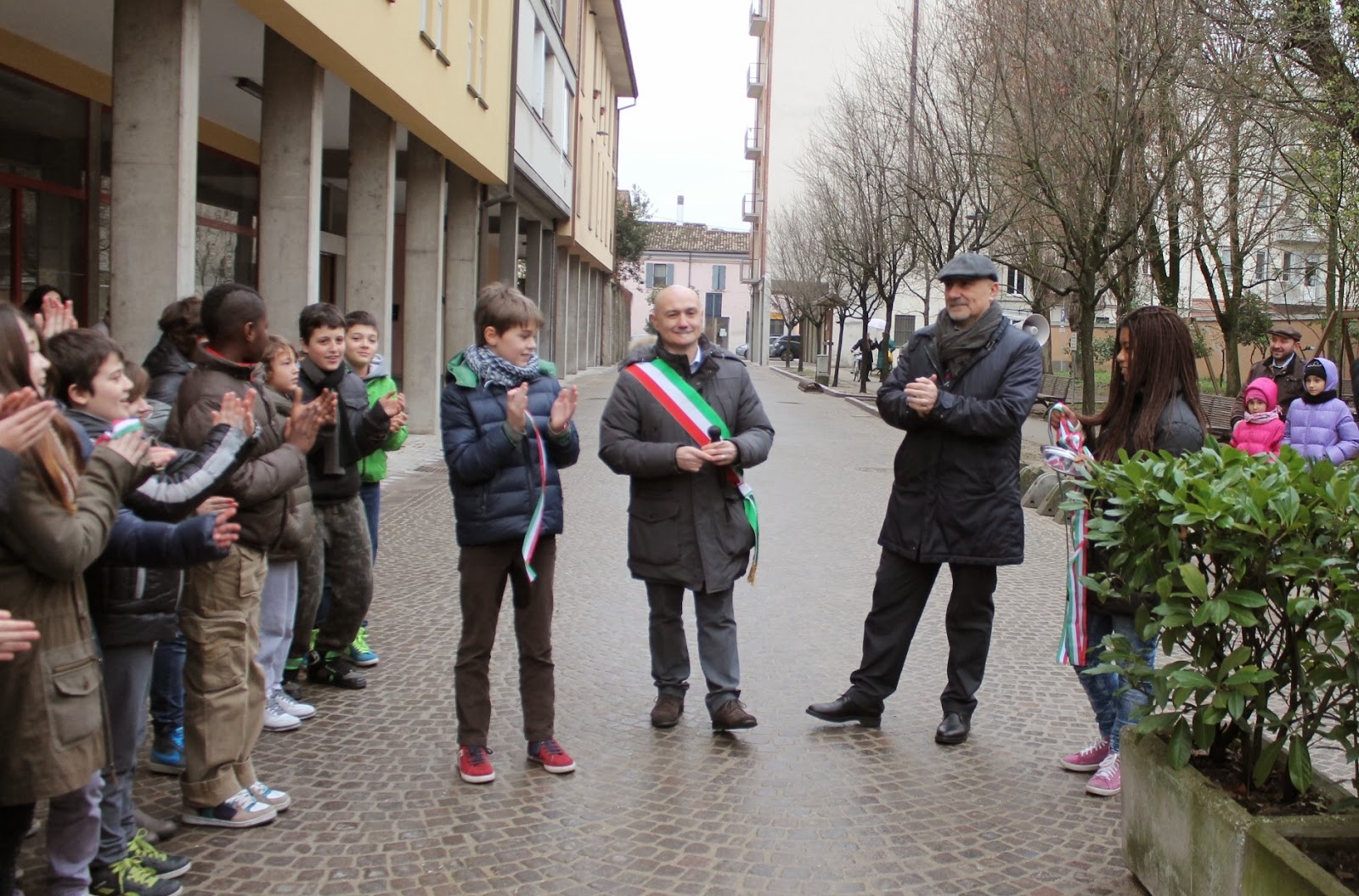 Inaugurata a Fusignano la nuova via Piancastelli