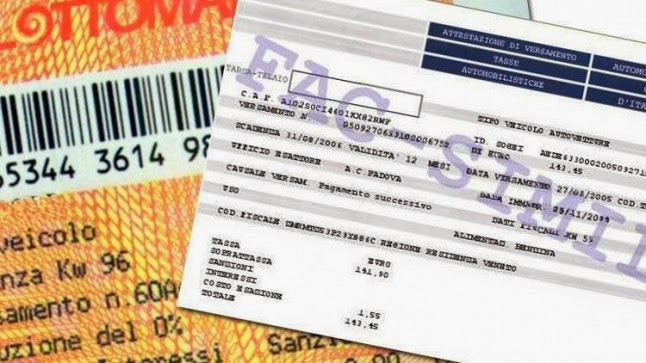 Bollo auto e canone Rai alla Posta
