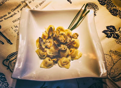 Cappelletti Cacio e Pepe alle Vongole Veraci