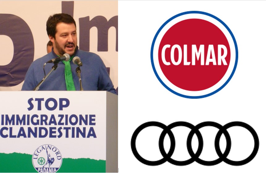 Salvini e loghi