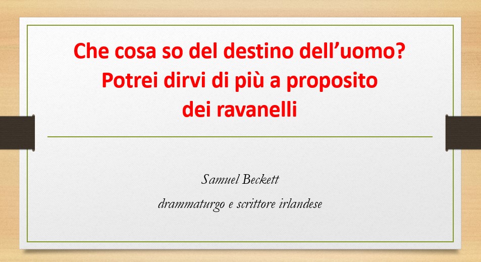 Destino dell'uomo - 1
