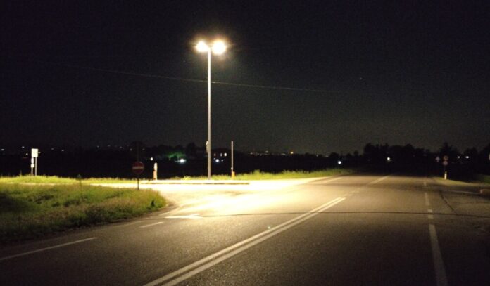 La Bassa Romagna riaccende l’illuminazione pubblica di notte