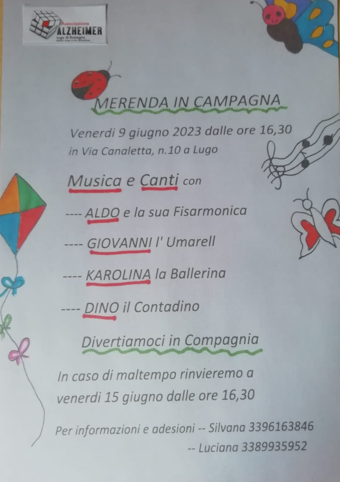 Merenda in campagna