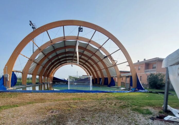 Danni da grandine e burrasca in Bassa Romagna, via alle domande per i rimborsi
