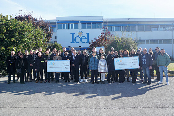 Icel dona 400 mila euro a Comuni e dipendenti colpiti dall’alluvione