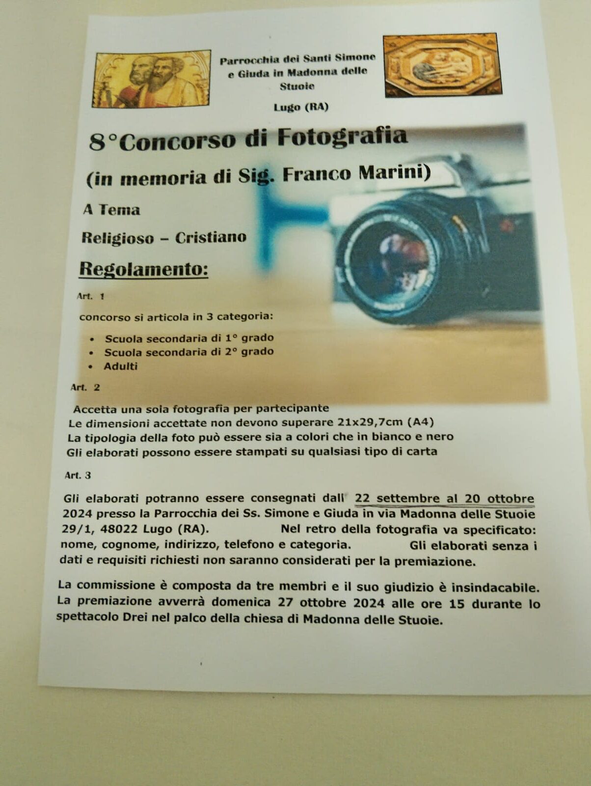 concorso di fotografia