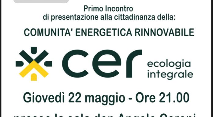 Comunità Energetica Rinnovabile: ne parliamo a San Giacomo