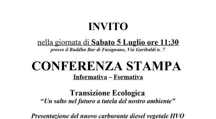 Transizione ecologica: se ne parla a Fusignano