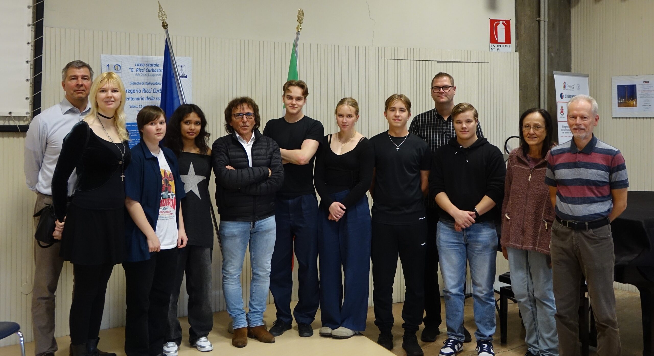 Docenti e studenti finlandesi nel Liceo di Lugo