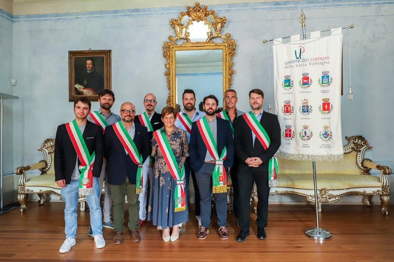 I sindaci dei Comuni della Bassa Romagna