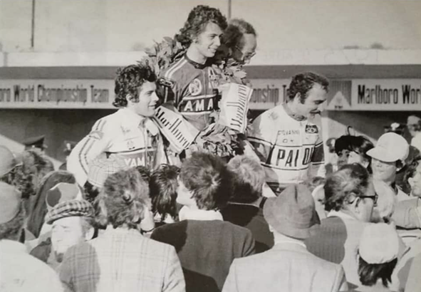 1974 Podio Cecotto, Proni, Agostini