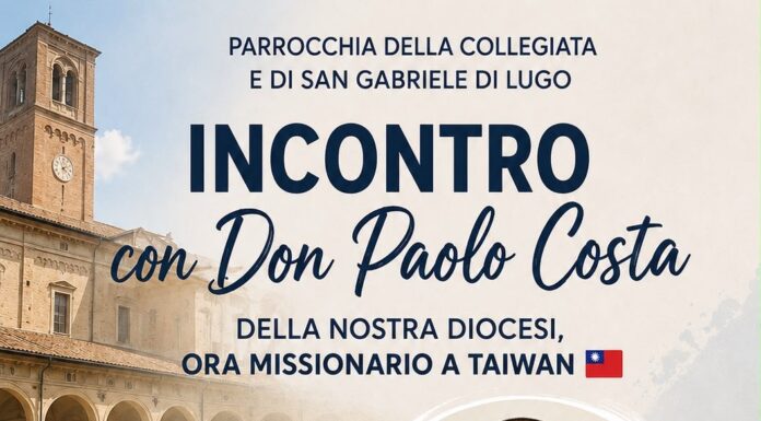 Con don Paolo Costa